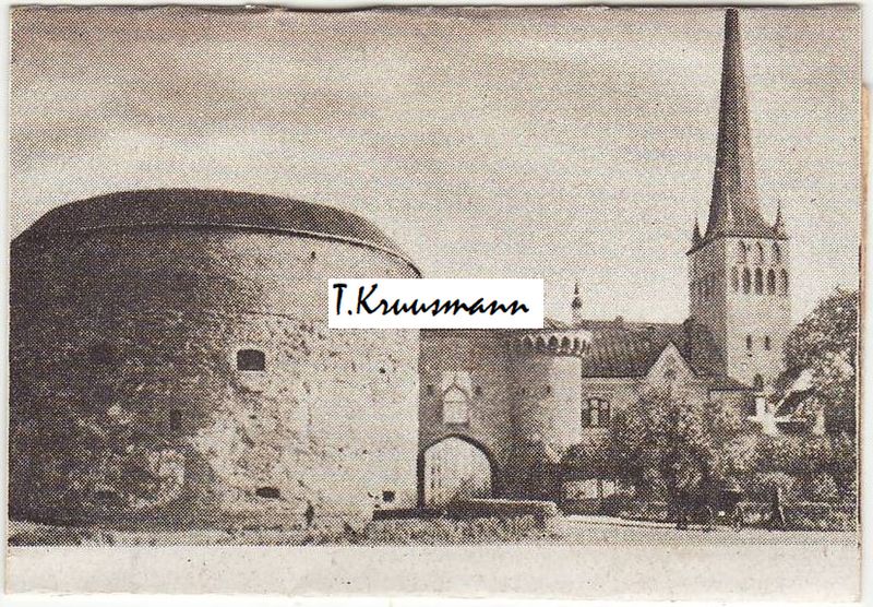 A_Brandmann_Kaunis_Tallinn_Rannavärav_ja_Oleviste_A