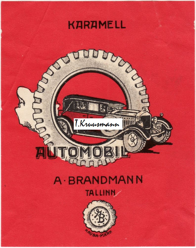 A_Brandmann_Tallinn_Karamell_Automobil_punane