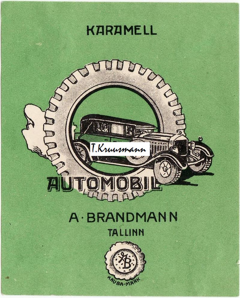 A_Brandmann_Tallinn_Karamell_Automobil_roheline