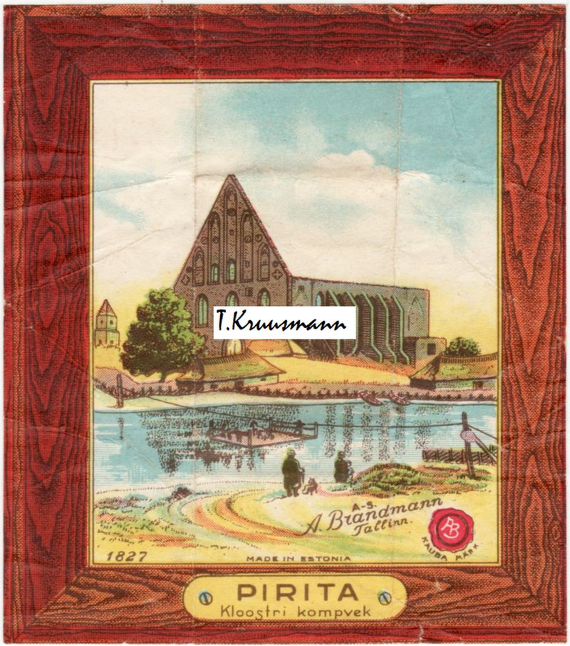 A_Brandmann_Tallinn_Pirita_Kloostri_kompvek_raamis_pruun