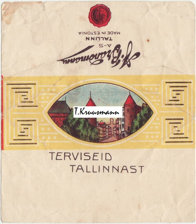 A_Brandmann_Tallinn_Terviseid_Tallinnast_Viru_Värav_kollane