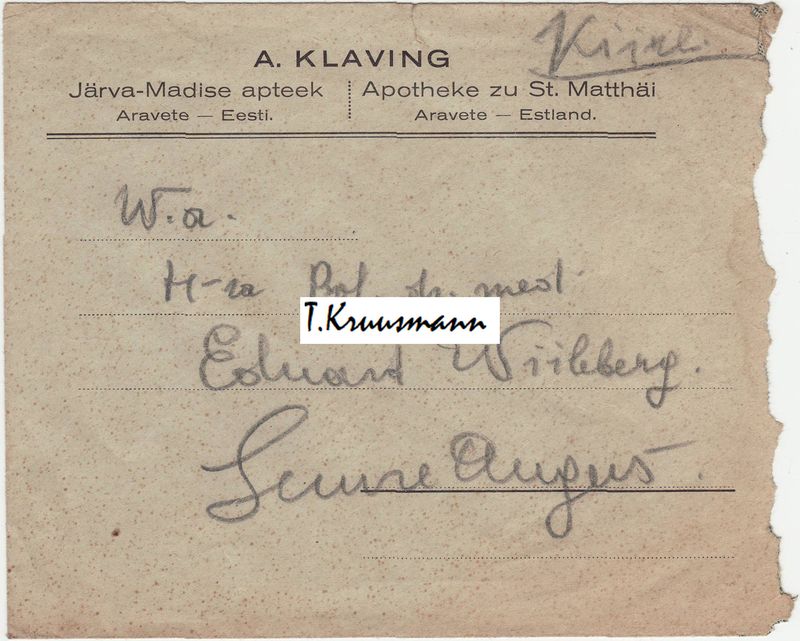 A_Klaving_Järva-Madise_ümbrik