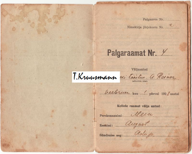 A_Reiner_Tallinn_Palgaraamat