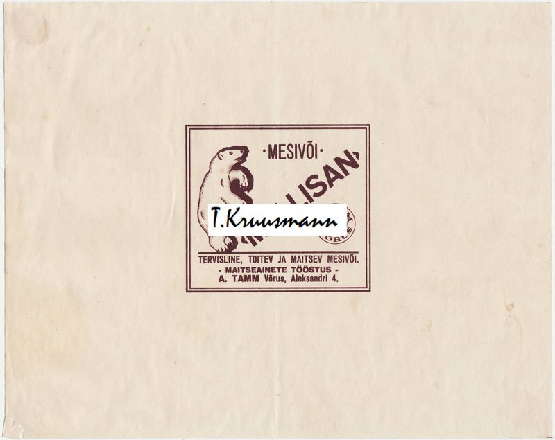 A_Tamm_Võrus_Mesivõi_Mellisan