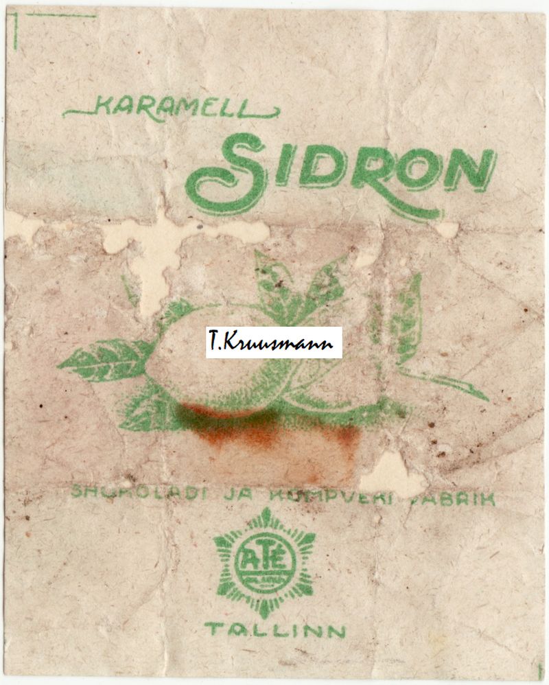 Ate_A_Tilga_Tallinn_Karamell_Sidron_roheline