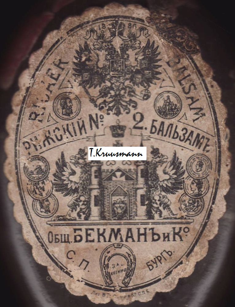 Bekman_i_Ko_S.P.Burg_Rigaer_Balsam_No2_pudelil