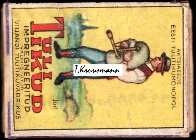 Eesti_tulitikumonopol_Viljandi_Jüri_rahvariided