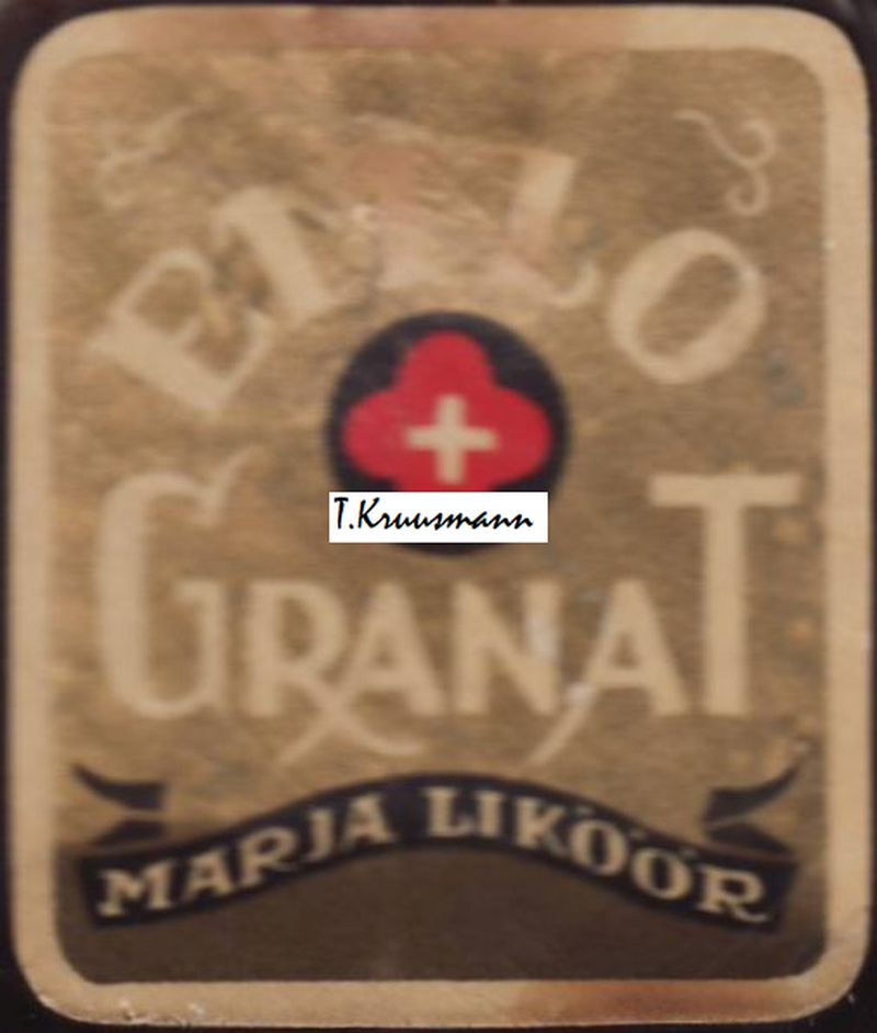 Emlo_Tallinn_Granat_marja_liköör_pudelil