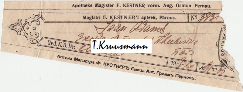 F_Kestneri_vorm_Aug_Grimm_Pärnus