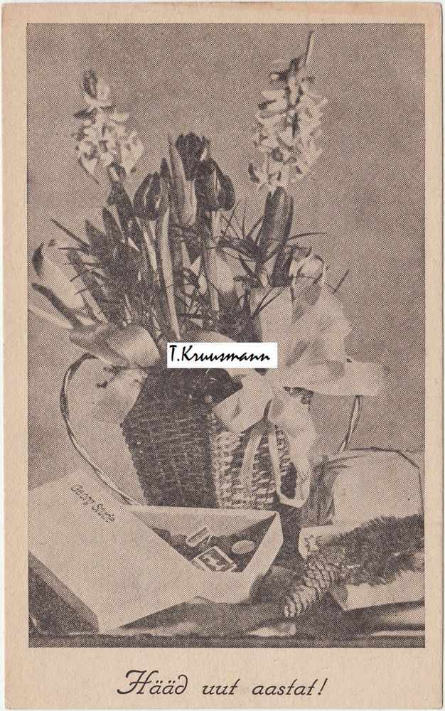 Georg_Stude_Hääd_uut_aastat_karp_postkaardil