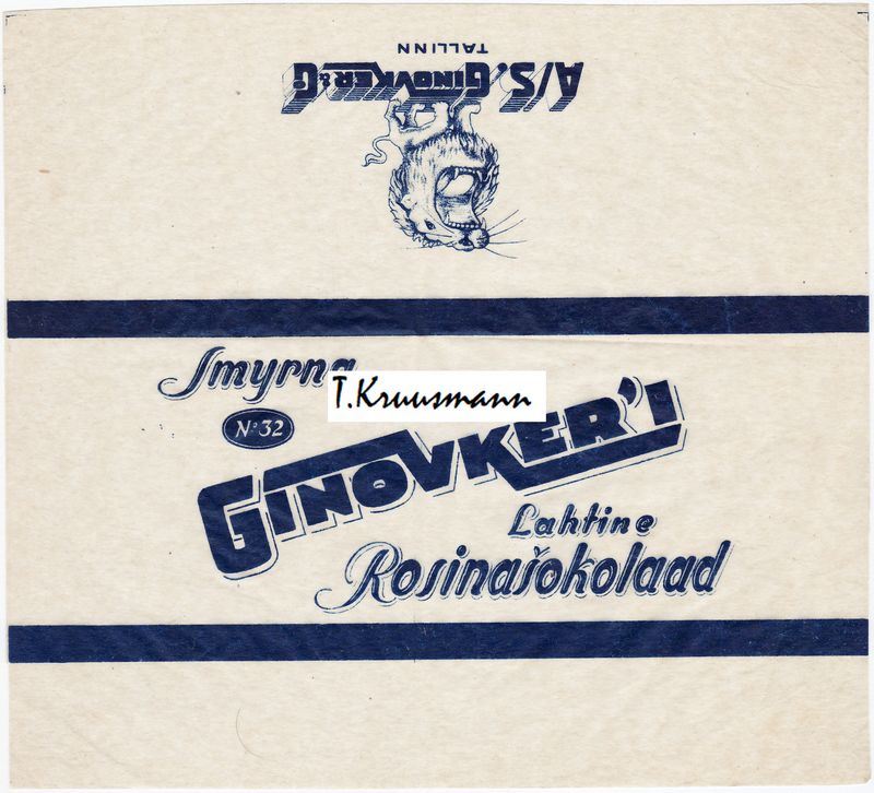 GinovkerCo_Tallinn_Smyrna_No32_Lahtine_Rosinašokolaad