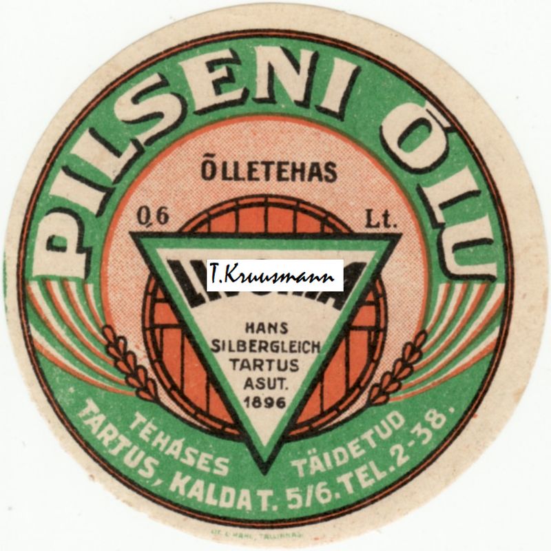 Hans_Silbergleich_Livonia_Pilseni_õlu_0.6_Wahl_Tallinnas