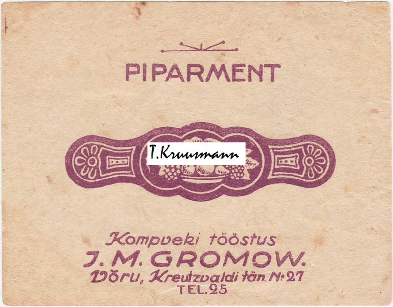 J_M_Gromov_Võru_Piparment