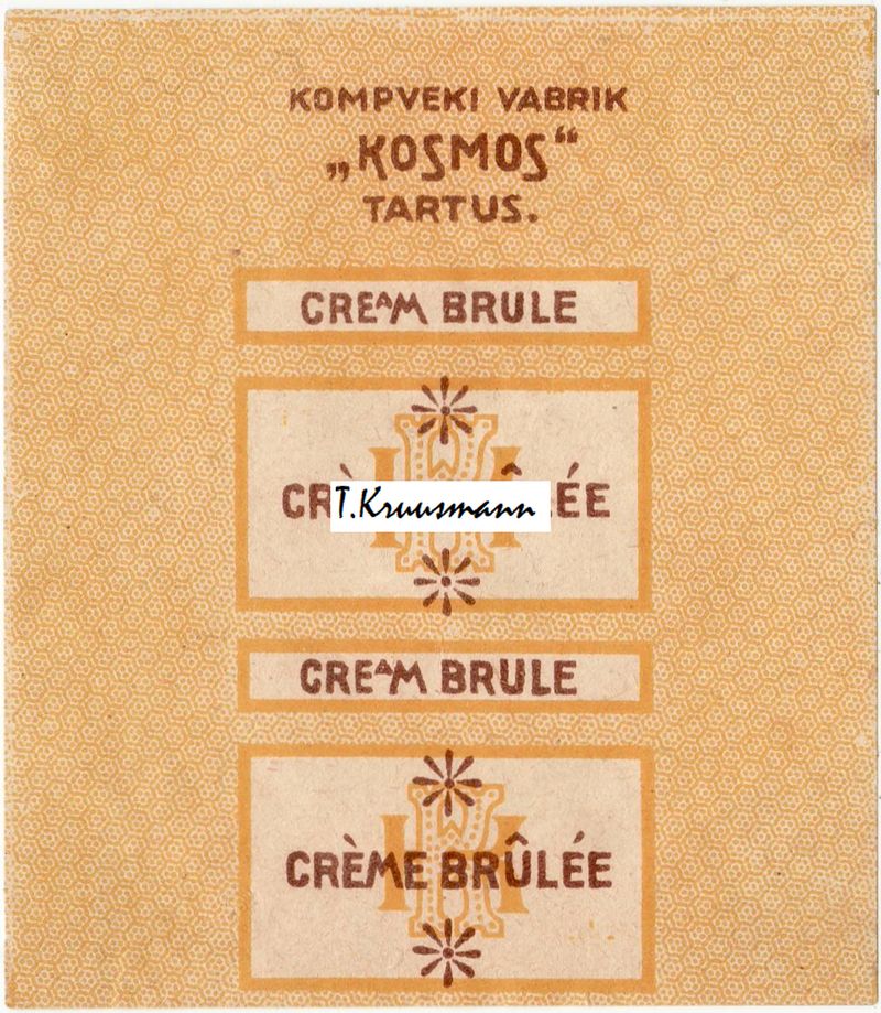 Kosmos_Tartus_Creme_Brulee