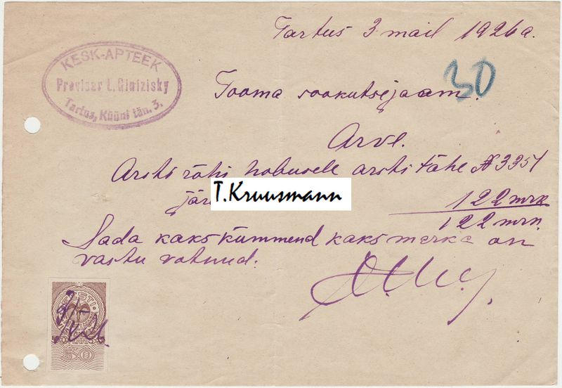 L_Ginizisky_Tartus_Arve