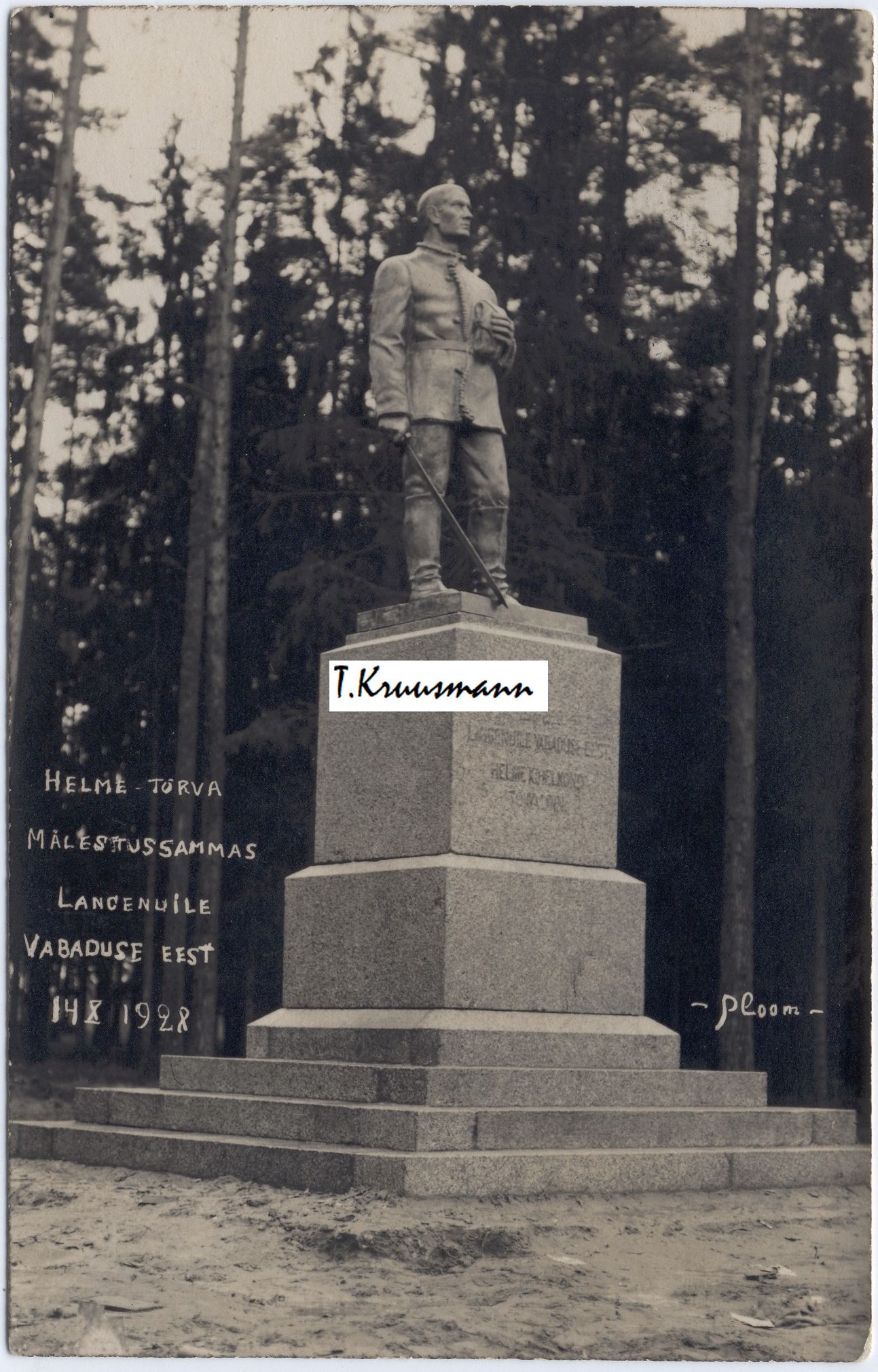 Mälestussammas_Langenuile_Vabaduse_eest