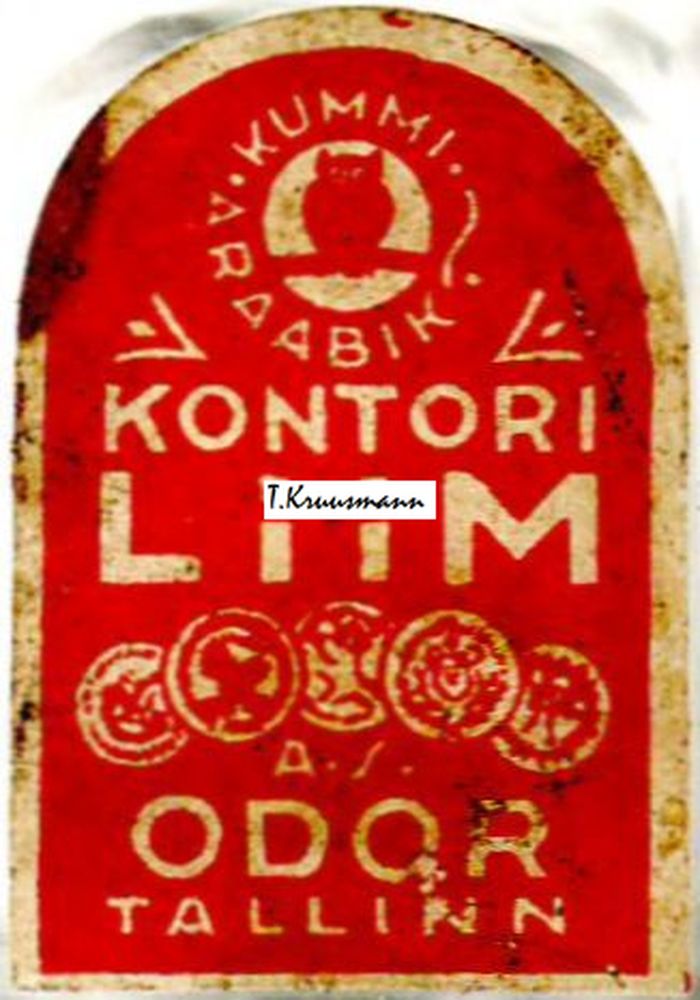 Odor_Tallinn_Kummi_Araabik_kontori_liim_pudelil