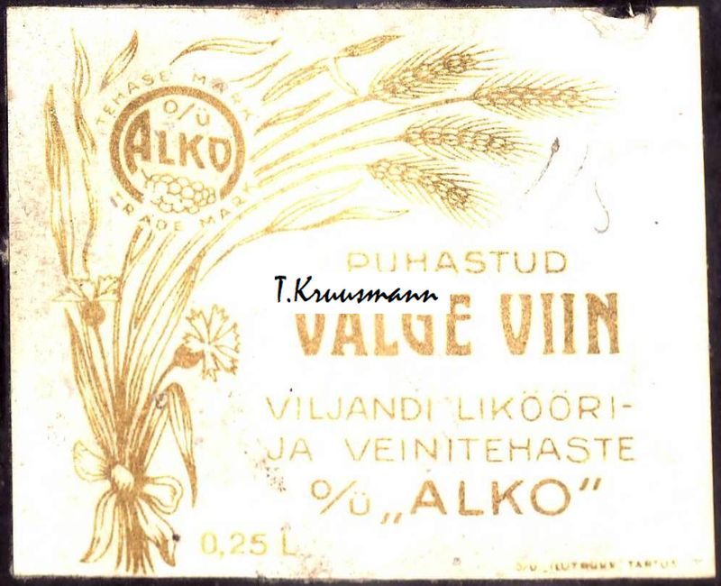 OÜ_ALKO_Viljandi_Valge_Viin_0.25L_pudelil2