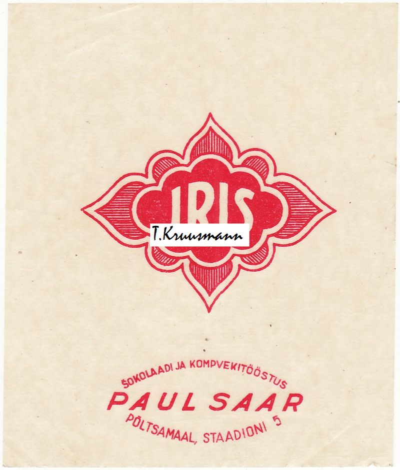 Paul_Saar_Põltsamaal_Iris_punane