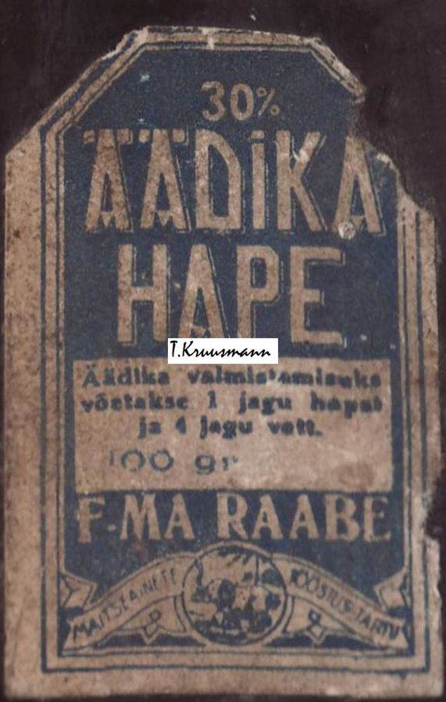 Raabe_Äädika_hape_30_pudelil