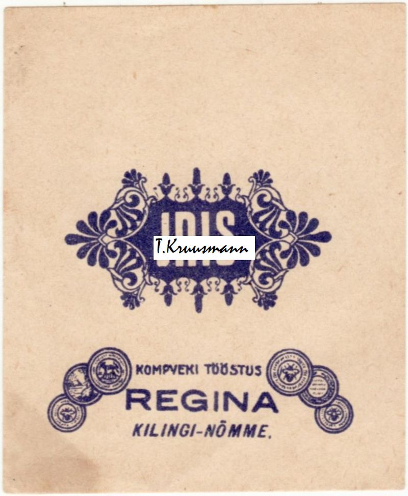 Regina_Kilingi-Nõmme_Iris_tumesinine