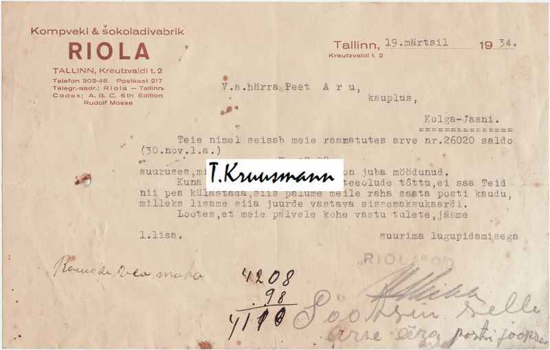 Riola_Tallinn_kirjaplank