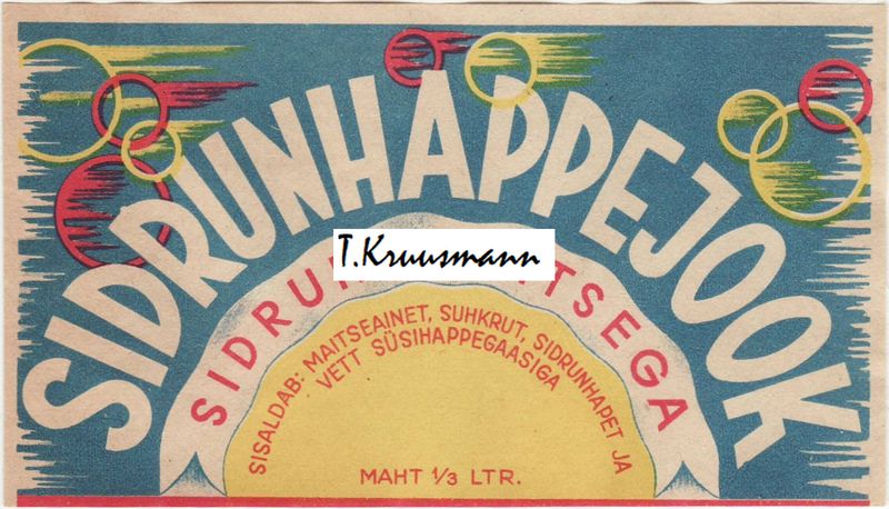 Sidrunhappejook_sidruni_maitsega