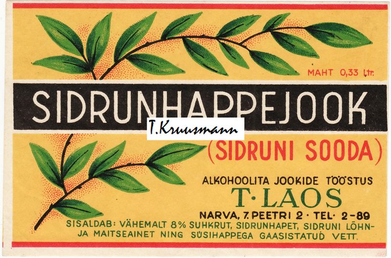 T_Laos_Narva_Sidrunhappejook_Sidruni_sooda