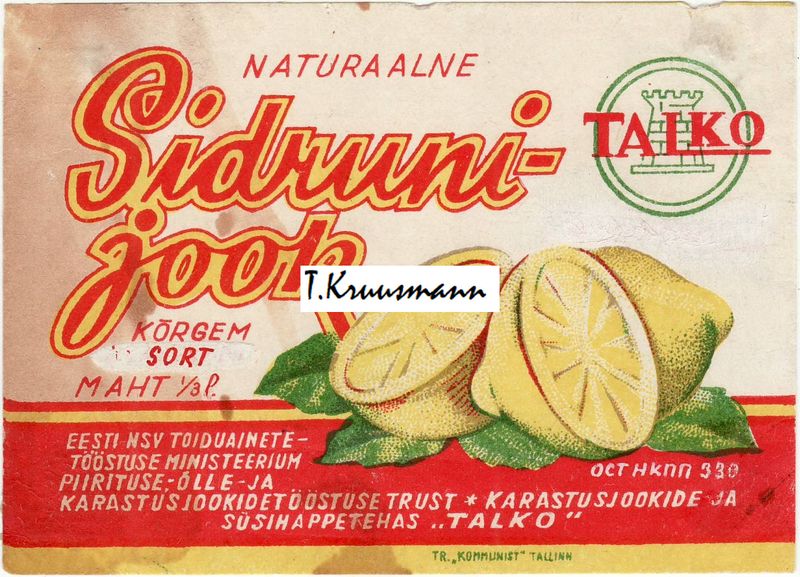 Talko_ENSV_Sidrunijook_OST_NKPP_330