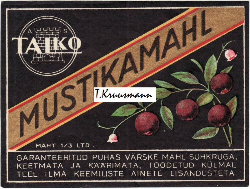 Talko_Mustikamahl