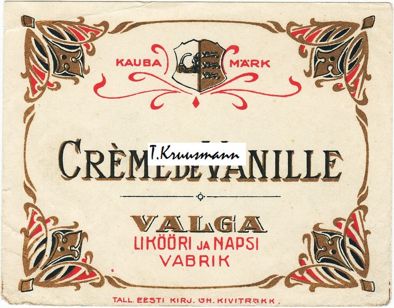Valga_Likööri_ja_Napsi_Vabrik_Creme_de_Vanille