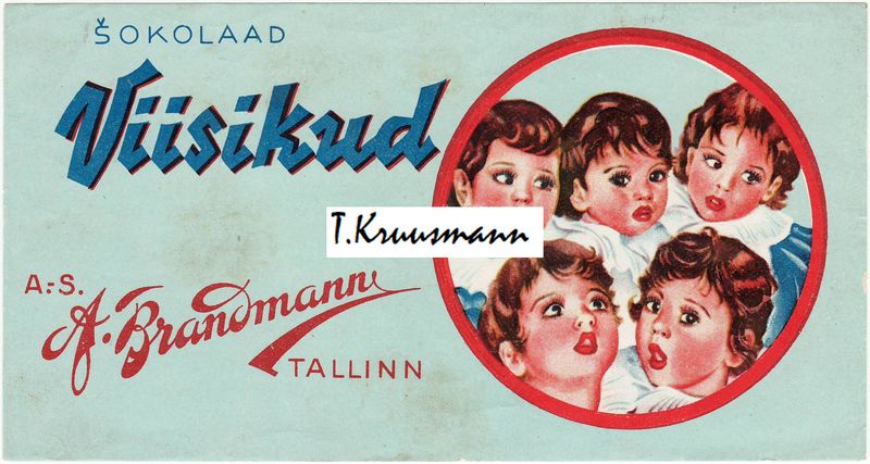 X_A_Brandmann_Tallinn_šokolaad_Viisikud
